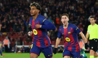 Yamar setter fyr på Camp Nou med et fantastisk sykkelspark