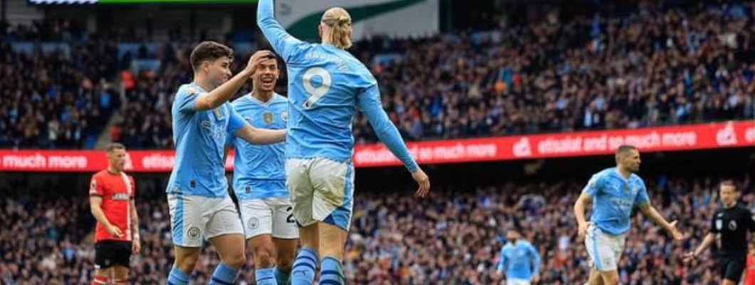 Manchester City er i ferd med å skrive historie