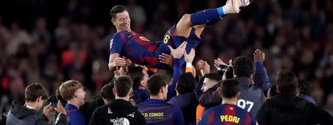 37 år gamle Lewandowski tar farvel på Camp Nou