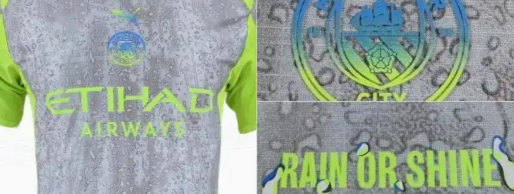 Manchester Citys nye drakt dropper tradisjonelle farger!