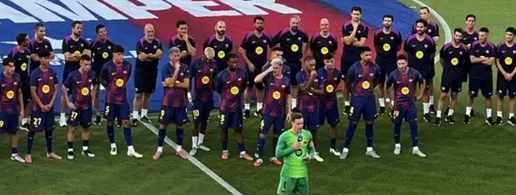 Et sjeldent syn for Joan Gamper-trofeet