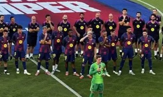 Et sjeldent syn for Joan Gamper-trofeet