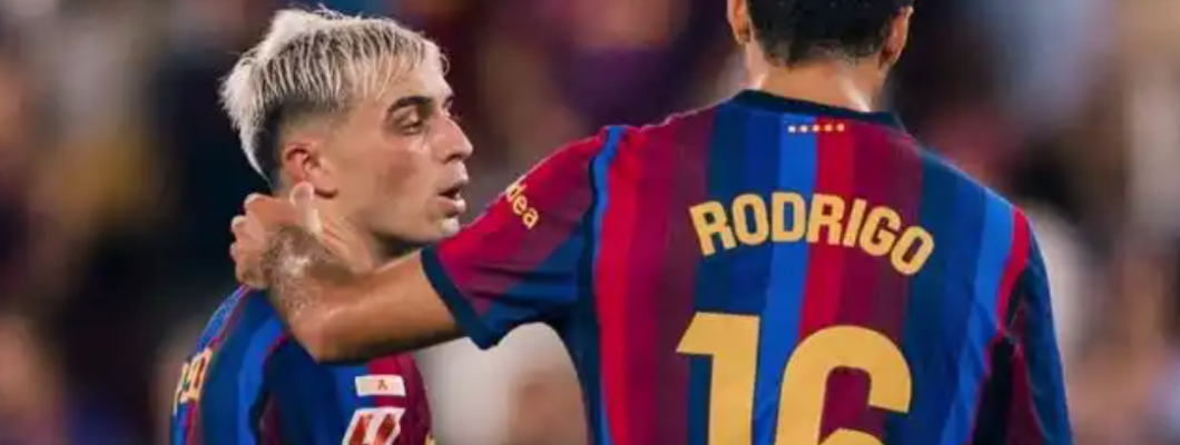 Rodri starter sin første kamp for Barcelona Rodri starter sin første kamp for Barcelona