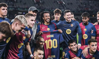 Oppnådde milepælen med 100 kamper mot gamleklubben!