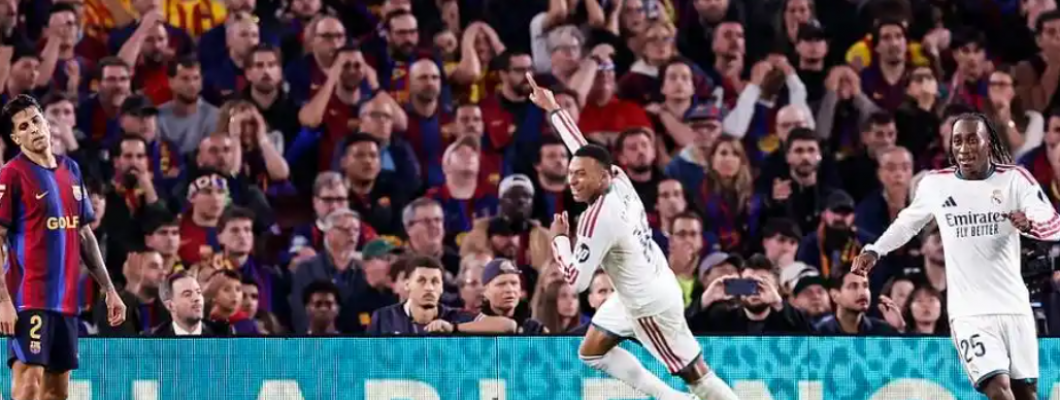 Real Madrid setter en stopper for Barcelonas seiersrekke på ni kamper Real Madrid setter en stopper for Barcelonas seiersrekke på ni kamper