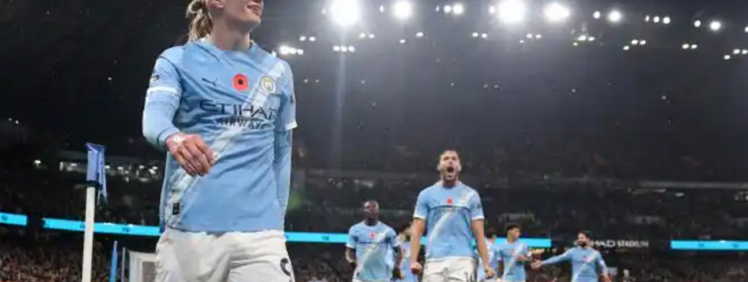 Haaland scorer og sikrer seg en trøsteseier