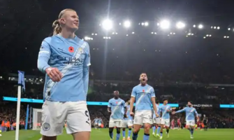 Haaland scorer og sikrer seg en trøsteseier