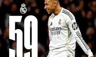 Mbappés 59. mål tangerer Cristiano Ronaldos rekord