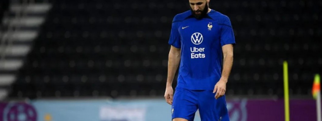 Benzema ute av Qatar-VM på grunn av skade