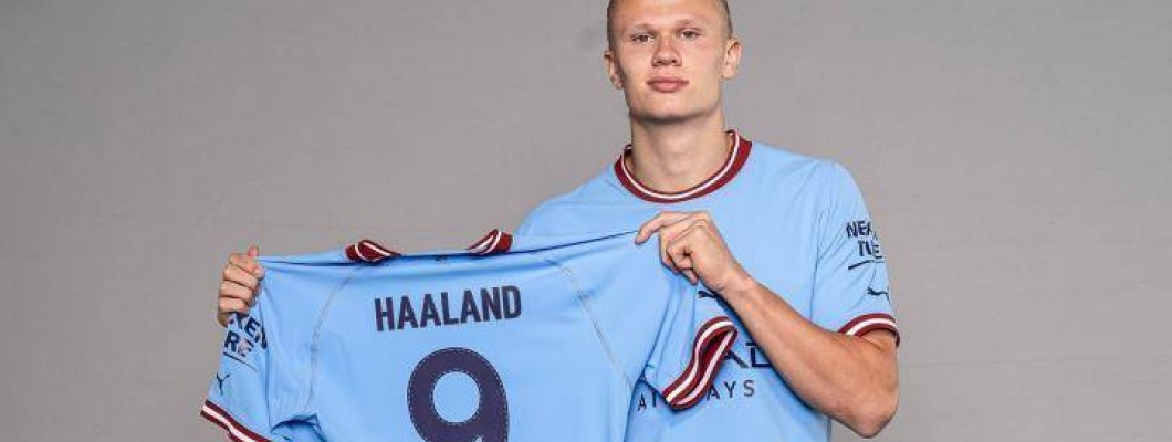 Håland skal bære Manchester Citys drakt nr. 9