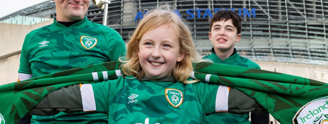 Irlands landslag 2022-23 Ny trøye