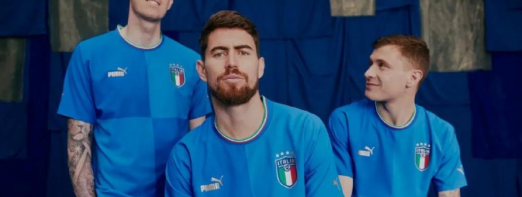 Italias landslag 2022/23 hjemmedrakt Italias landslag 2022/23 hjemmedrakt