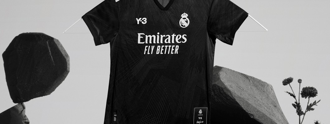 Real Madrid sluppet og Y-3 felles trøye