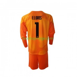 Billige Fotballdrakter Frankrike Hugo Lloris 1 Keeper Barn Bortedrakt World Cup 2022 Langermet