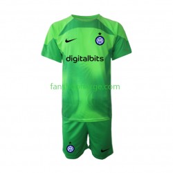 Billige Fotballdrakter Inter Milan Keeper Barn Tredjedrakt 2022-2023 Kortermet