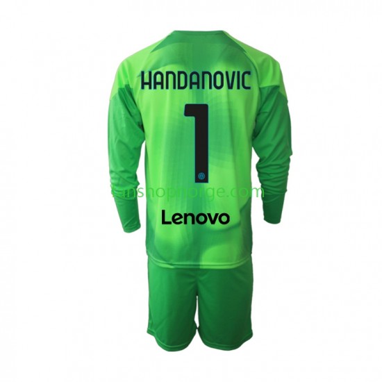 Billige Fotballdrakter Inter Milan Samir Handanovic 1 Keeper Barn Tredjedrakt 2022-2023 Langermet