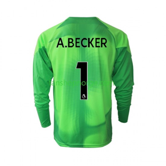 Billige Fotballdrakter Liverpool A.Becker 1 Keeper Herre Tredjedrakt 2022-2023 Langermet