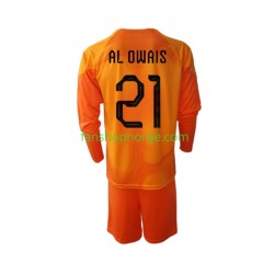 Billige Fotballdrakter Saudi-Arabia Mohammed Al-Owais 21 Keeper Barn Bortedrakt World Cup 2022 Langermet