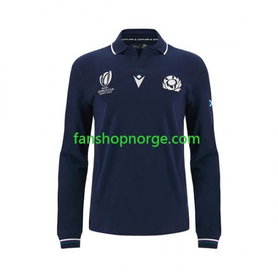 Rugby Fotballdrakter Skottland Herre Hjemmedrakt RWC 2023 Langermet