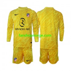 Billige Fotballdrakter Atlético Madrid Keeper Barn Tredjedrakt 2024-2025 Langermet