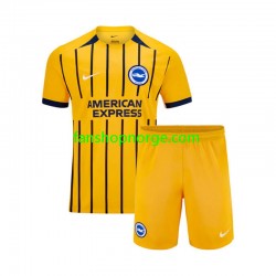 Billige Fotballdrakter Brighton Hove Albion Barn Bortedrakt 2024-2025 Kortermet