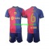 Billige Fotballdrakter FC Barcelona UCL Font Gavi 6 Barn Hjemmedrakt 2024-2025 Kortermet