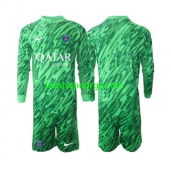 Billige Fotballdrakter Paris Saint-Germain Keeper Barn Bortedrakt 2024-2025 Langermet