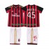 Billige Fotballdrakter AC Milan BALOTELL 45 2013 2014 Retro Barn Hjemmedrakt Kortermet