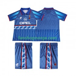 Billige Fotballdrakter AC Milan 1995 1996 Retro Barn Bortedrakt Kortermet
