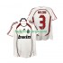 Billige Fotballdrakter AC Milan MALDINI 3 2007 Retro Herre Bortedrakt 2006 Kortermet