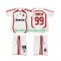Billige Fotballdrakter AC Milan RONALDO 9 2007 Retro Barn Bortedrakt 2006 Kortermet