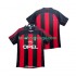 Billige Fotballdrakter AC Milan 2000 Retro Herre Hjemmedrakt 2002 Kortermet