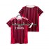 Billige Fotballdrakter AC Milan 2012 Retro Herre Hjemmedrakt 2011 Kortermet