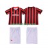 Billige Fotballdrakter AC Milan 1990 1991 Retro Barn Hjemmedrakt Kortermet