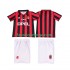 Billige Fotballdrakter AC Milan 1996 1997 Retro Barn Hjemmedrakt Kortermet