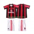 Billige Fotballdrakter AC Milan Retro Barn Hjemmedrakt 1998 1999 Kortermet