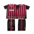 Billige Fotballdrakter AC Milan 2009 Retro Barn Hjemmedrakt 2010 Kortermet