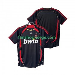 Billige Fotballdrakter AC Milan 2007 Retro Herre Tredjedrakt 2006 Kortermet