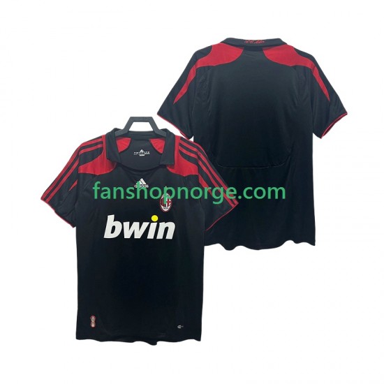 Billige Fotballdrakter AC Milan 2007 Retro Herre Tredjedrakt 2008 Kortermet