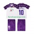 Billige Fotballdrakter Fiorentina RUI COSTA 10 1992 1993 Retro Barn Bortedrakt Kortermet