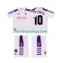 Billige Fotballdrakter Fiorentina RUI COSTA 10 Retro Barn Bortedrakt 1998 1999 Kortermet