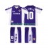 Billige Fotballdrakter Fiorentina RUI COSTA 10 2000 Retro Barn Hjemmedrakt 1999 Kortermet