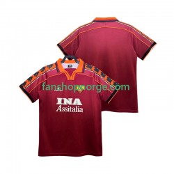 Billige Fotballdrakter Roma Retro Herre Hjemmedrakt 1998 1999 Kortermet