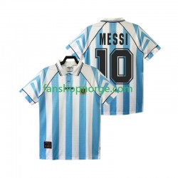 Billige Fotballdrakter Argentina Lionel Messi 10 1996 1997 Retro Herre Hjemmedrakt Kortermet