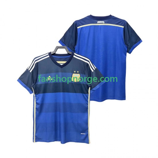 Billige Fotballdrakter Argentina 2014 Retro Herre Bortedrakt Kortermet