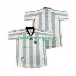 Billige Fotballdrakter Argentina Retro Herre Hjemmedrakt 1998 Kortermet