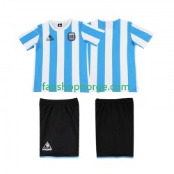 Billige Fotballdrakter Argentina 1986 Retro Barn Hjemmedrakt Kortermet