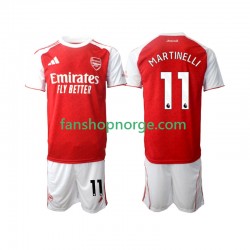 Billige Fotballdrakter Arsenal Martin Zubimendi 11 Barn Hjemmedrakt 2025-2026 Kortermet