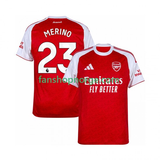 Billige Fotballdrakter Arsenal Merino 23 Herre Hjemmedrakt 2025-2026 Kortermet