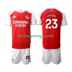 Billige Fotballdrakter Arsenal Merino 23 Barn Hjemmedrakt 2025-2026 Kortermet